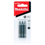 Биты Makita PH2 50мм 3шт (B-25220)