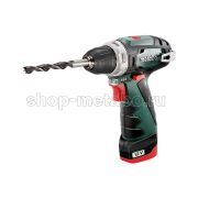 Аккумуляторная дрель-шуруповерт Metabo POWERMAXX BS BASIC (600984500)