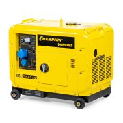 Дизельный генератор CHAMPION DG6501ES+ATS